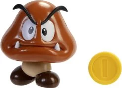 JAKKS PACIFIC Super Mario World Of Nintendo 4 Inch Figure | Goomba