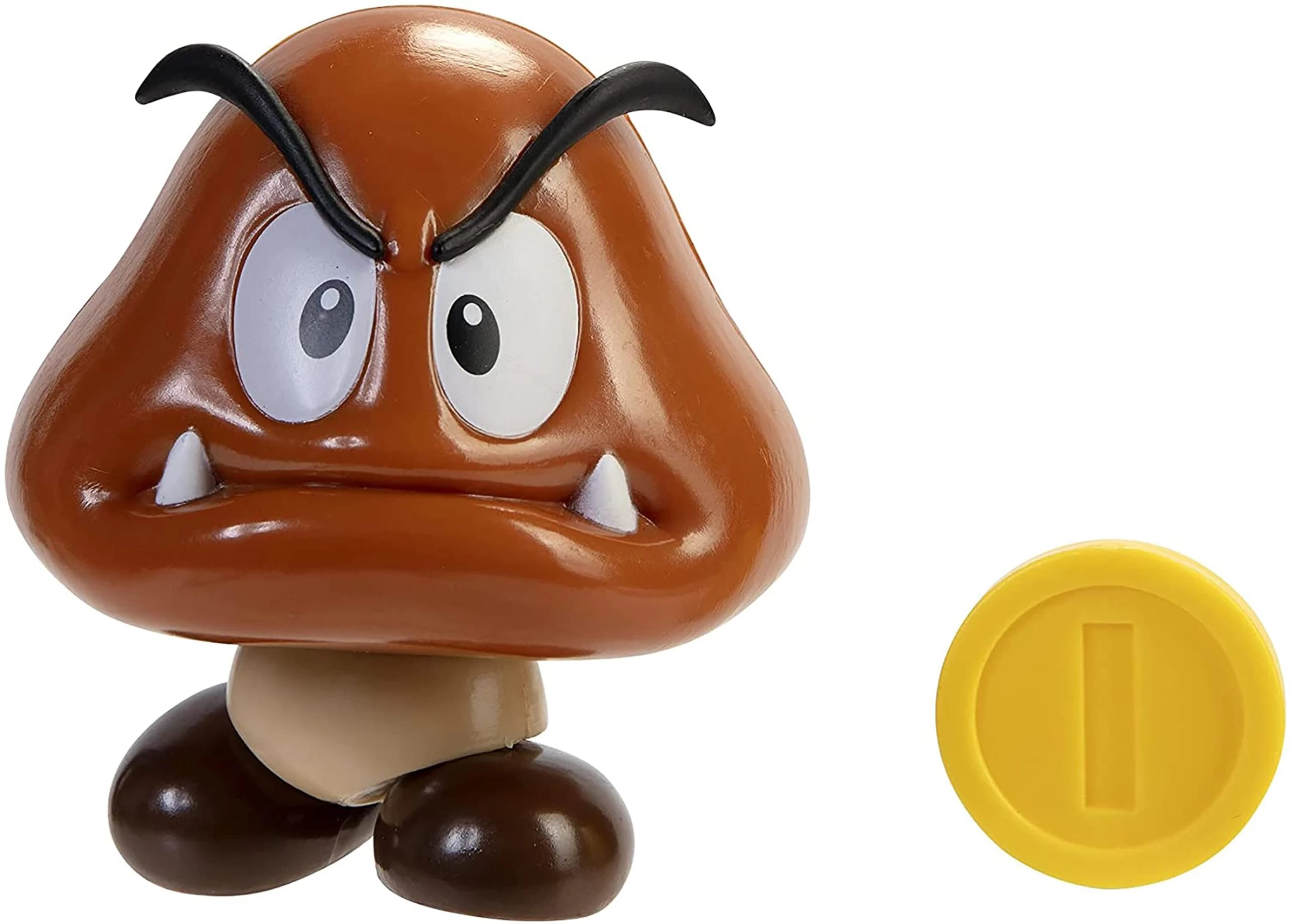 JAKKS PACIFIC Super Mario World Of Nintendo 4 Inch Figure | Goomba 3 JAKKS PACIFIC Super Mario World Of Nintendo 4 Inch Figure | Goomba