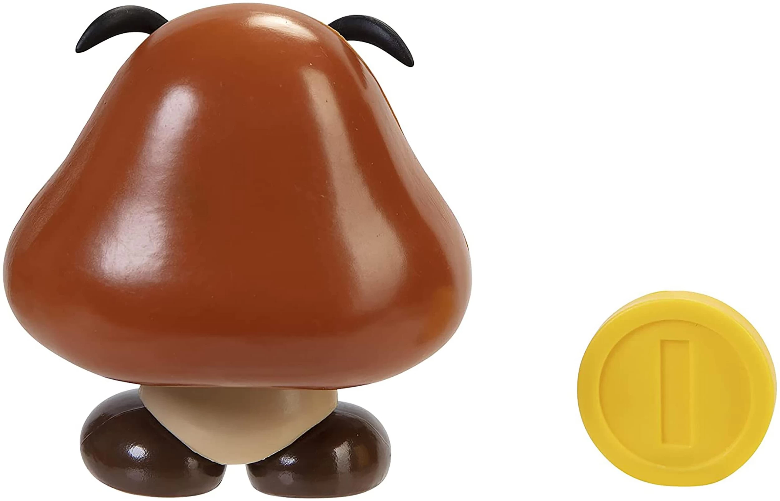 JAKKS PACIFIC Super Mario World Of Nintendo 4 Inch Figure | Goomba 4 JAKKS PACIFIC Super Mario World Of Nintendo 4 Inch Figure | Goomba - Image 2