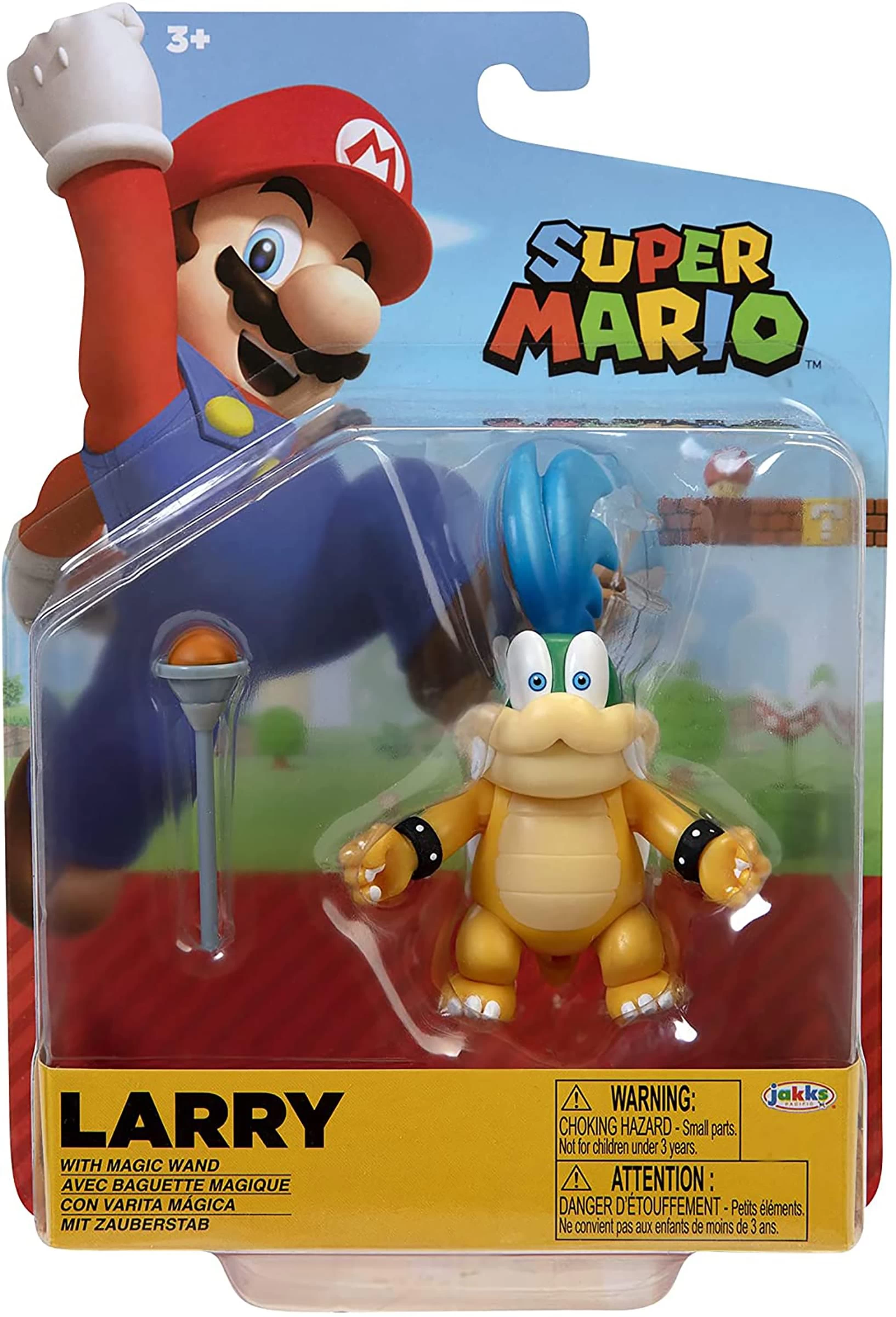 JAKKS PACIFIC Super Mario World Of Nintendo 4 Inch Figure | Larry 5 JAKKS PACIFIC Super Mario World Of Nintendo 4 Inch Figure | Larry - Image 3