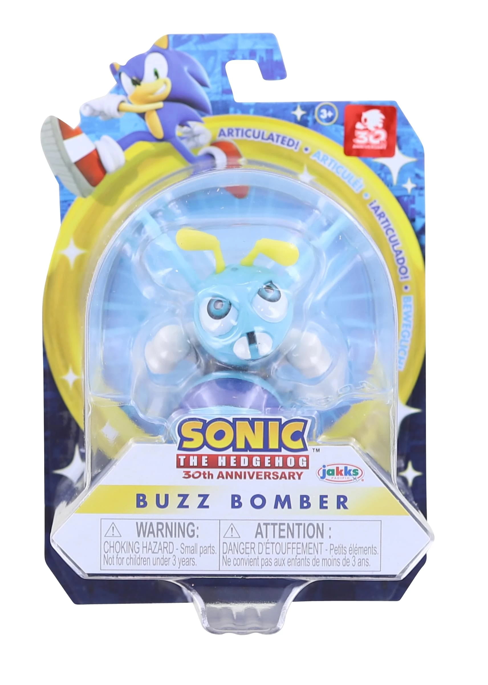JAKKS PACIFIC Sonic The Hedgehog 2.5 Inch Figure | Buzz Bomber 3 JAKKS PACIFIC Sonic The Hedgehog 2.5 Inch Figure | Buzz Bomber