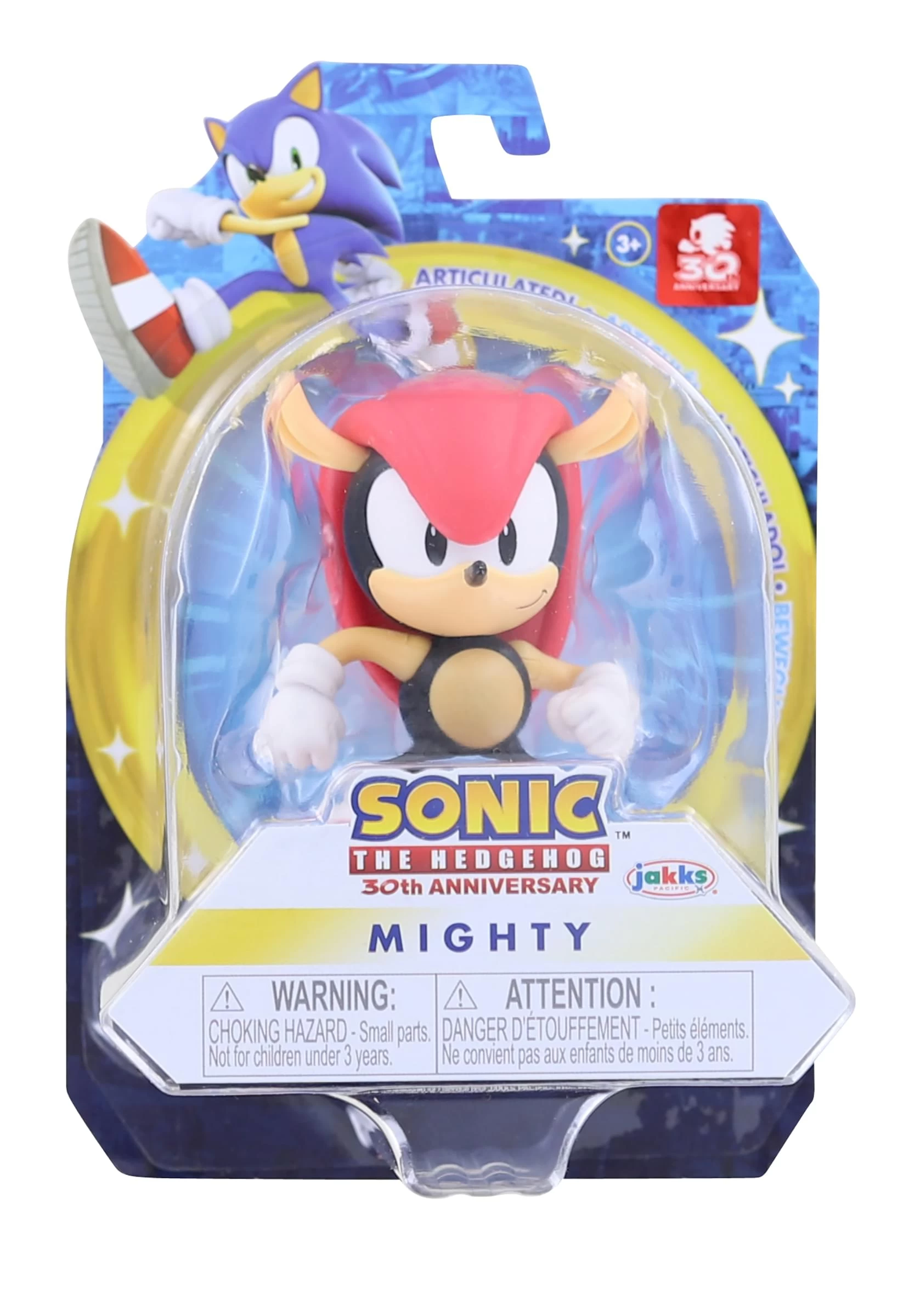 JAKKS PACIFIC Sonic The Hedgehog 2.5 Inch Figure | Classic Mighty 3 JAKKS PACIFIC Sonic The Hedgehog 2.5 Inch Figure | Classic Mighty