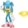JAKKS PACIFIC Sonic The Hedgehog 4 Inch Figure | Modern Sonic With Yellow Chaos Emerald 1 JAKKS PACIFIC Sonic The Hedgehog 4 Inch Figure | Modern Sonic With Yellow Chaos Emerald -Boutique Toy Store JKP 40901I CA