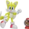 JAKKS PACIFIC Sonic The Hedgehog 4 Inch Figure | Modern Tails With Ring Item Box 1 JAKKS PACIFIC Sonic The Hedgehog 4 Inch Figure | Modern Tails With Ring Item Box -Boutique Toy Store JKP 40903I CA