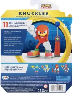 JAKKS PACIFIC Sonic The Hedgehog 4 Inch Figure | Modern Knuckles With Blue Checkpoint 7 JAKKS PACIFIC Sonic The Hedgehog 4 Inch Figure | Modern Knuckles With Blue Checkpoint -Boutique Toy Store JKP 40904I CC