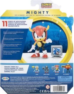 JAKKS PACIFIC Sonic The Hedgehog 4 Inch Figure | Classic Mighty 9 JAKKS PACIFIC Sonic The Hedgehog 4 Inch Figure | Classic Mighty -Boutique Toy Store JKP 40907I CD