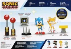 JAKKS PACIFIC Sonic The Hedgehog 2.5 Inch Action Figure Diorama Set -Boutique Toy Store JKP 409254 CC