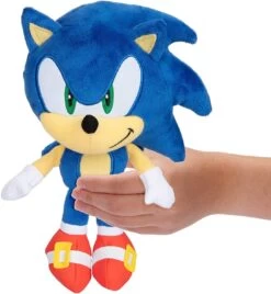 JAKKS PACIFIC Sonic The Hedgehog 9 Inch Plush | Modern Sonic 7 JAKKS PACIFIC Sonic The Hedgehog 9 Inch Plush | Modern Sonic -Boutique Toy Store JKP 40934I CC