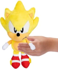 JAKKS PACIFIC Sonic The Hedgehog 9 Inch Plush | Super Sonic 7 JAKKS PACIFIC Sonic The Hedgehog 9 Inch Plush | Super Sonic -Boutique Toy Store JKP 40936I CC