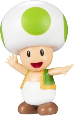 JAKKS PACIFIC Super Mario World Of Nintendo 2.5 Inch Figure | Green Toad
