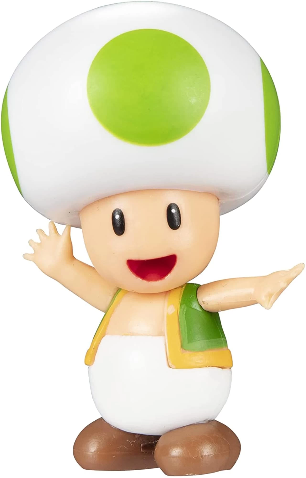 JAKKS PACIFIC Super Mario World Of Nintendo 2.5 Inch Figure | Green Toad 3 JAKKS PACIFIC Super Mario World Of Nintendo 2.5 Inch Figure | Green Toad