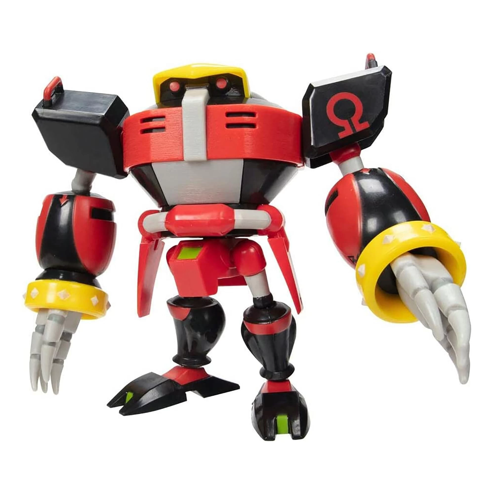 JAKKS PACIFIC Sonic The Hedgehog 4 Inch Figure | E-123 Omega With Yellow Chaos Emerald 3 JAKKS PACIFIC Sonic The Hedgehog 4 Inch Figure | E-123 Omega With Yellow Chaos Emerald