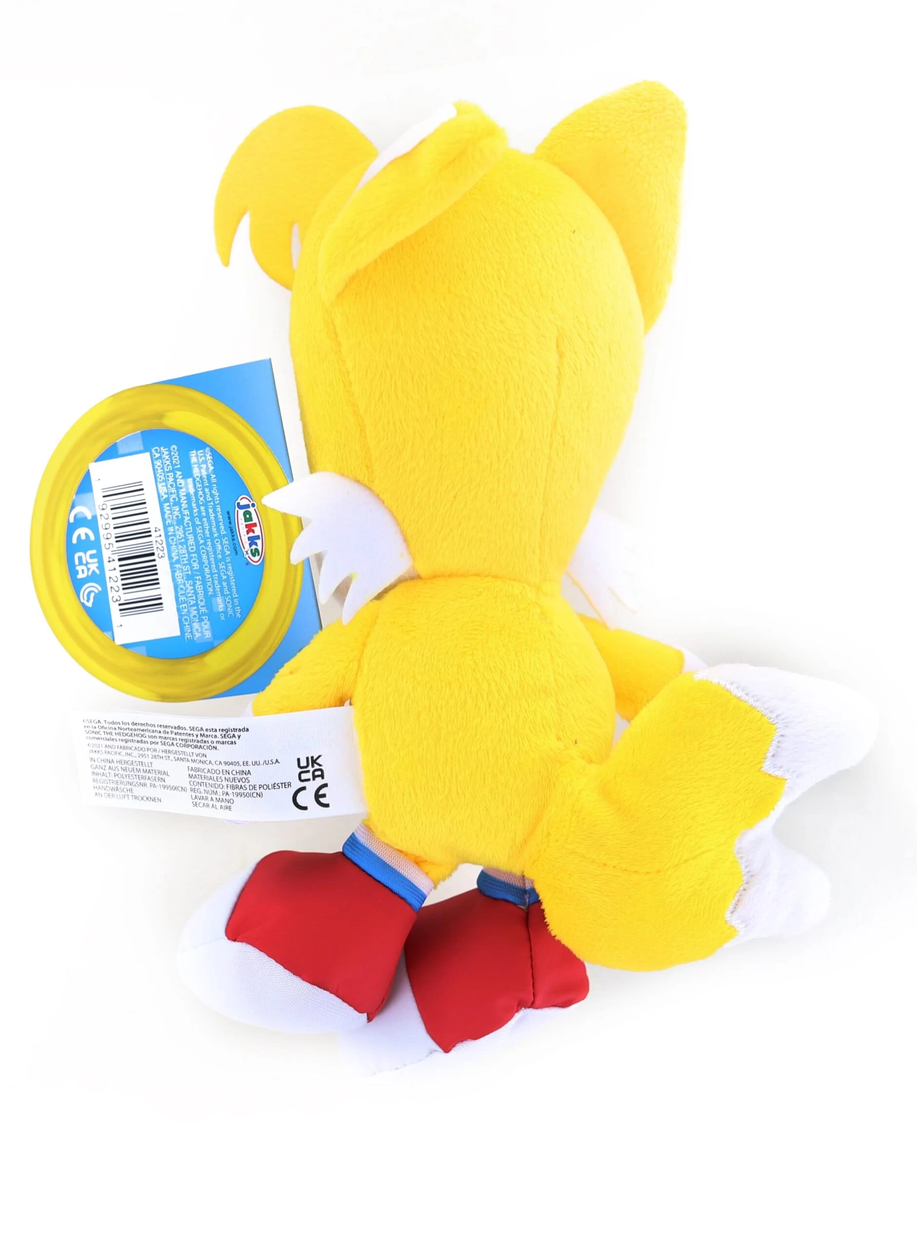 JAKKS PACIFIC Sonic The Hedgehog 9 Inch Plush | Tails 5 JAKKS PACIFIC Sonic The Hedgehog 9 Inch Plush | Tails - Image 3