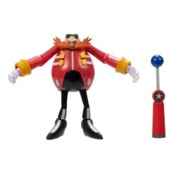 JAKKS PACIFIC Sonic The Hedgehog 4 Inch Figure | Dr. Eggman (Modern) With Checkpoint