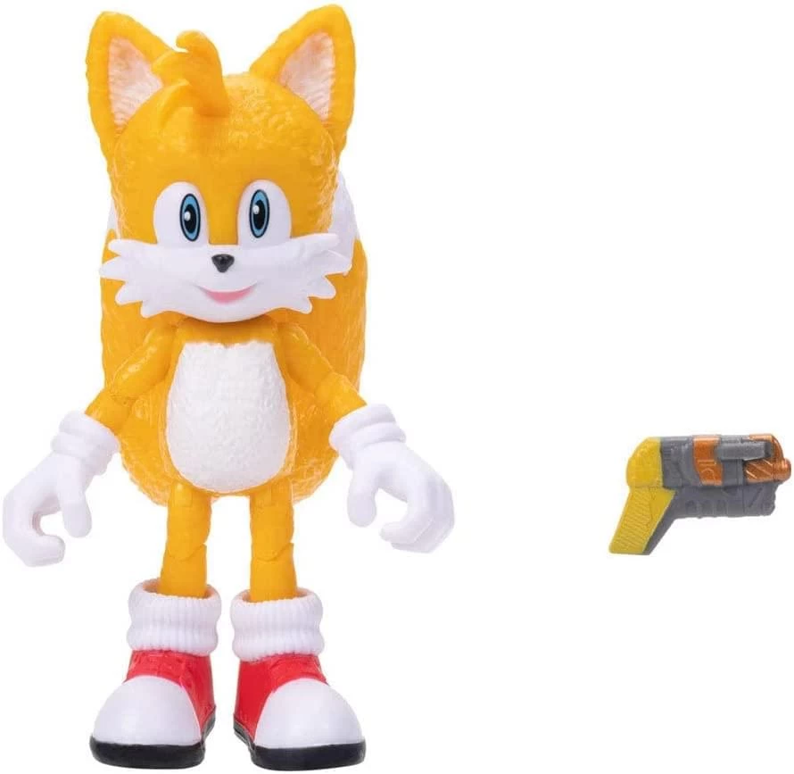 JAKKS PACIFIC Sonic The Hedgehog 2 4 Inch Figure | Tails 3 JAKKS PACIFIC Sonic The Hedgehog 2 4 Inch Figure | Tails