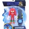 JAKKS PACIFIC Sonic The Hedgehog 4 Inch Figure | Knuckles With Snow Rider