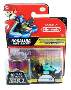 JAKKS PACIFIC Nintendo Tape Racers Wave 2: Rosalina W/ Rainbow Road Tape
