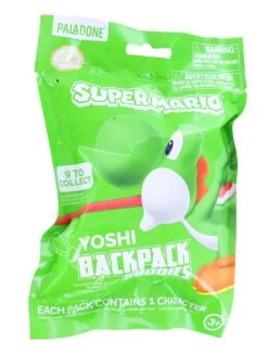 JAKKS PACIFIC Super Mario Yoshi Backpack Buddies Blind Bag | One Random