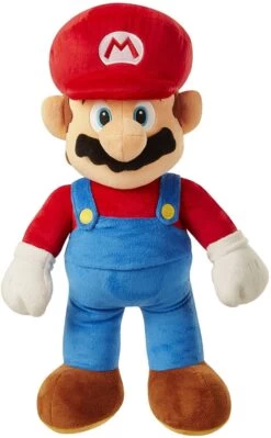 JAKKS PACIFIC Super Mario World Of Nintendo Jumbo 20 Inch Plush Mario