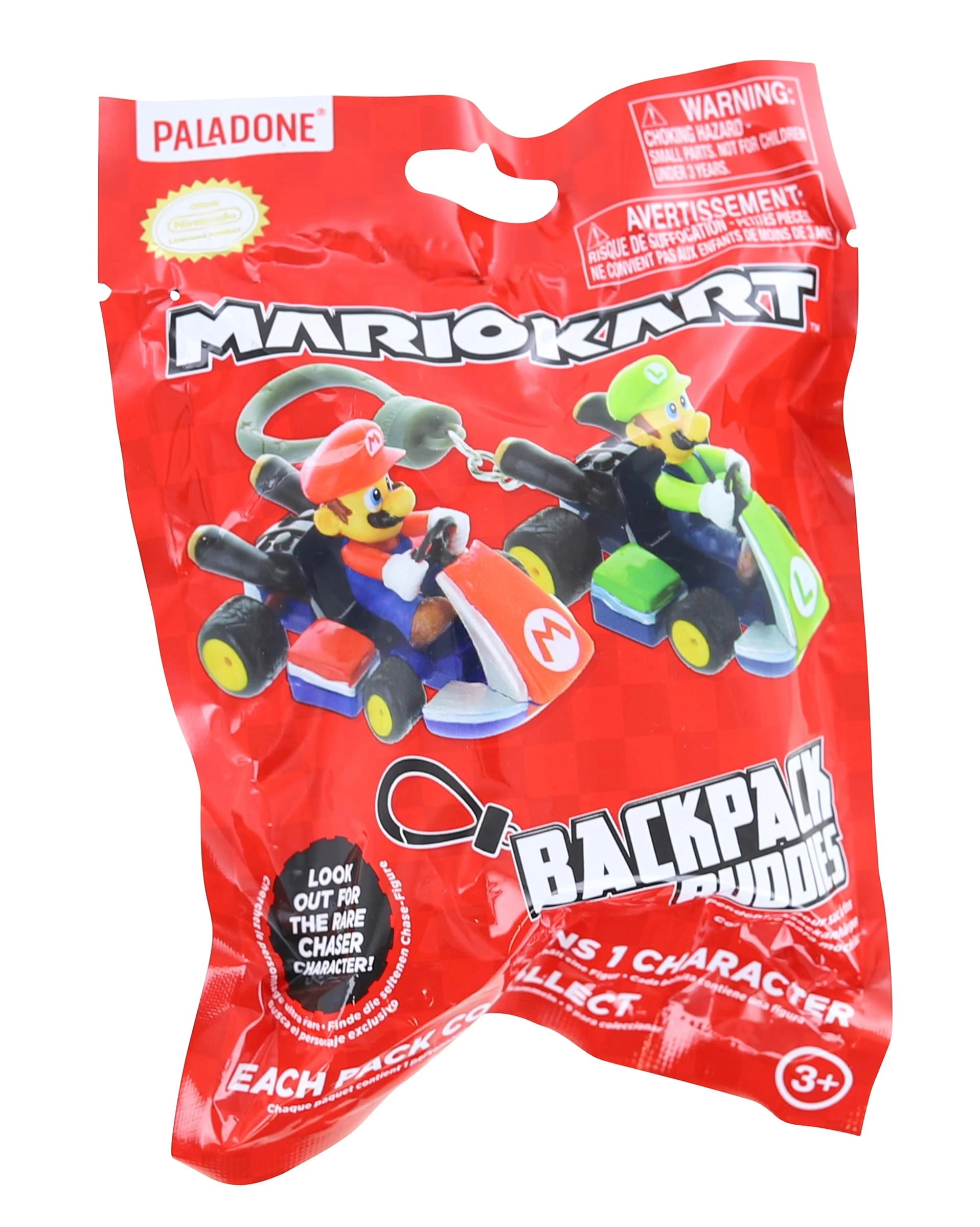 JAKKS PACIFIC Mario Kart Backpack Buddies Blind Bag | One Random 3 JAKKS PACIFIC Mario Kart Backpack Buddies Blind Bag | One Random