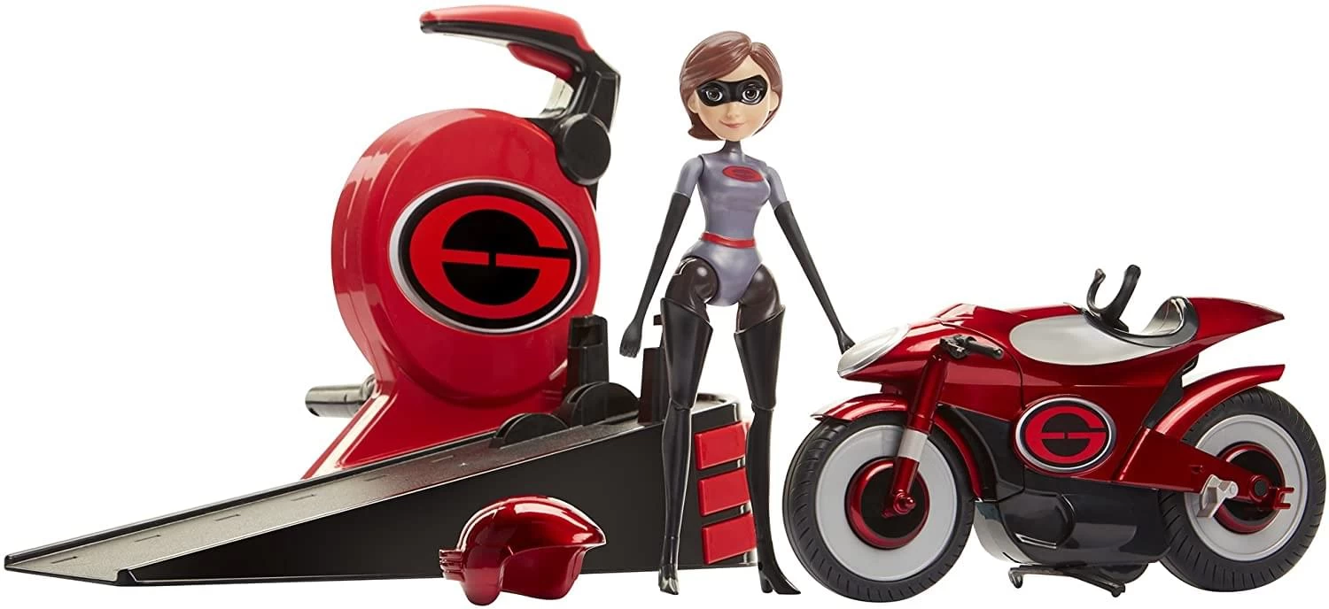 JAKKS PACIFIC The Incredibles 2 Stretching & Speeding Elasticycle Vehicle 5 JAKKS PACIFIC The Incredibles 2 Stretching & Speeding Elasticycle Vehicle - Image 3