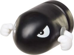 JAKKS PACIFIC Super Mario World Of Nintendo 2.5 Inch Figure | Bullet Bill