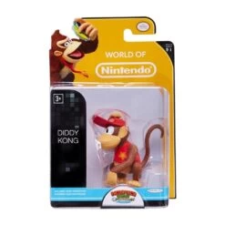 JAKKS PACIFIC World Of Nintendo 2.5" Mini Figure Diddy Kong