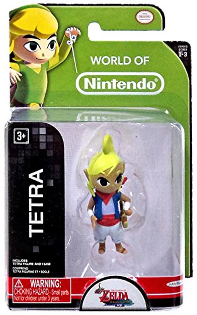 JAKKS PACIFIC Nintendo Legend Of Zelda Series 3 Tetra 2.5" Mini Figure 3 JAKKS PACIFIC Nintendo Legend Of Zelda Series 3 Tetra 2.5" Mini Figure