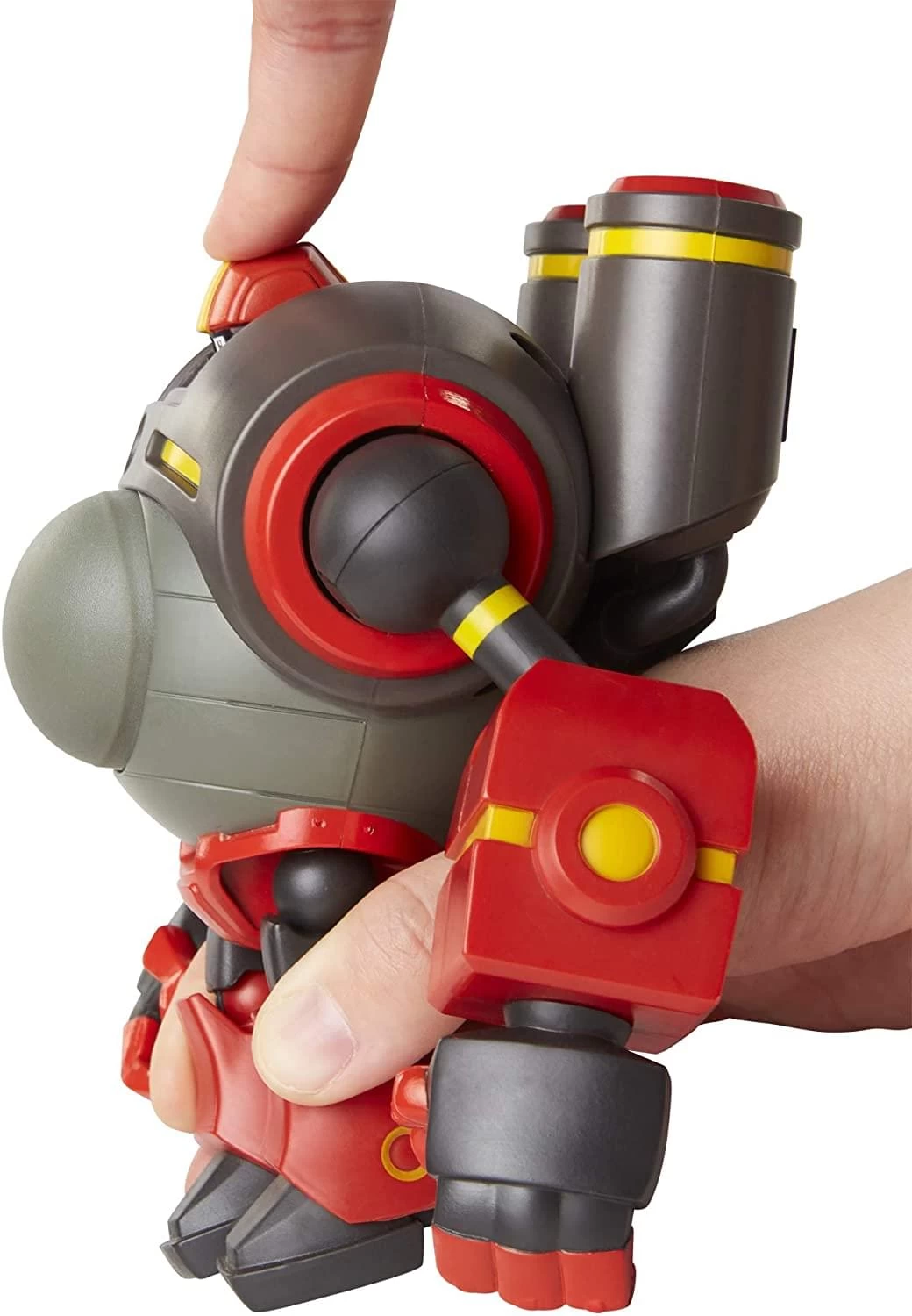 JAKKS PACIFIC Mega Man Fully Charged 7 Inch Action Figure | Guts Man 4 JAKKS PACIFIC Mega Man Fully Charged 7 Inch Action Figure | Guts Man - Image 2