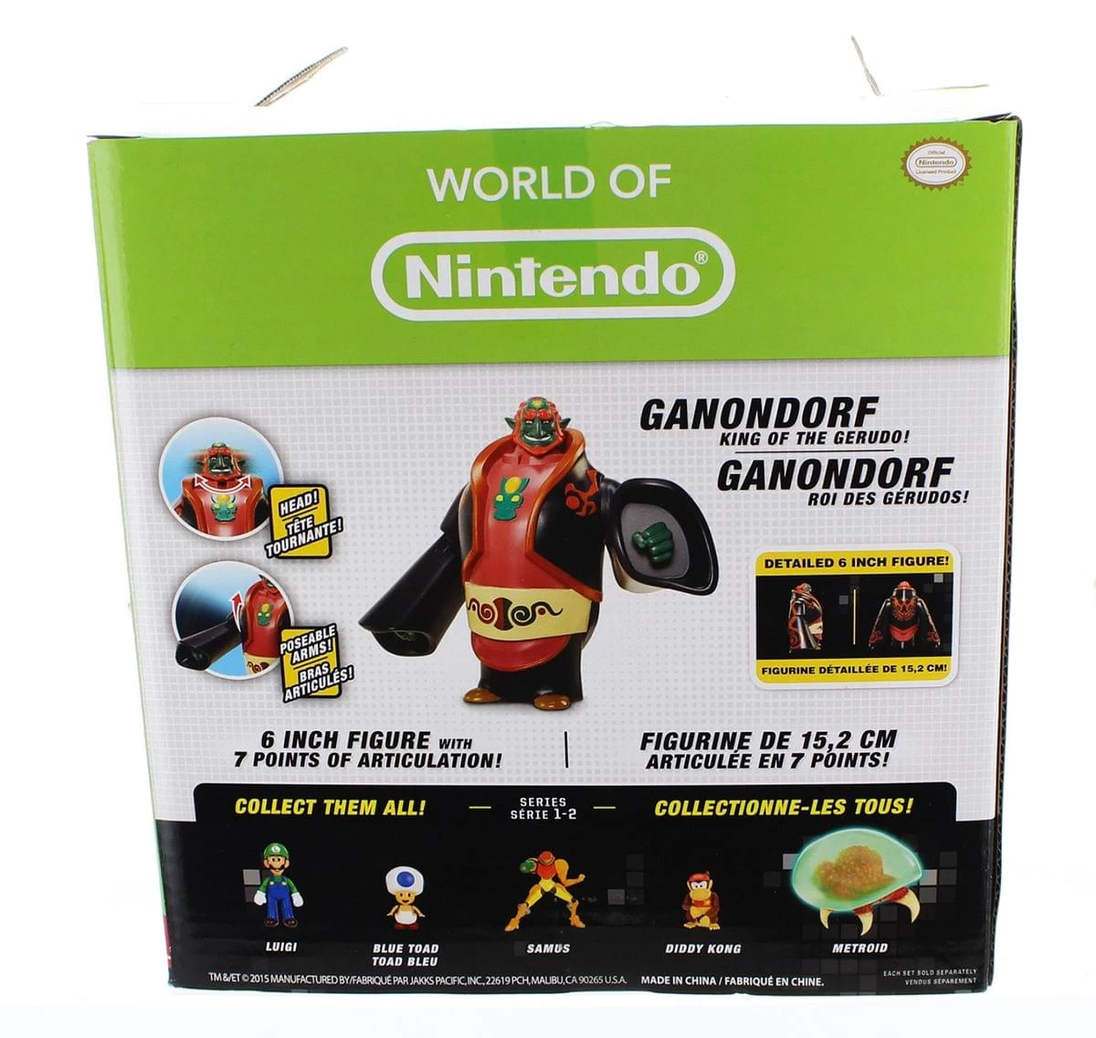 JAKKS PACIFIC Legend Of Zelda Series 2 Ganon 6" Action Figure 5 JAKKS PACIFIC Legend Of Zelda Series 2 Ganon 6" Action Figure - Image 3