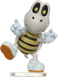 JAKKS PACIFIC Super Mario World Of Nintendo 2.5 Inch Figure | Dry Bones