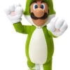 JAKKS PACIFIC Super Mario Bros. Wave 5 Cat Luigi 4" Figures 2 JAKKS PACIFIC Super Mario Bros. Wave 5 Cat Luigi 4" Figures -Boutique Toy Store JKP 91448 CA