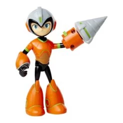 JAKKS PACIFIC Mega Man Fully Charged 7 Inch Action Figure | Drill Man
