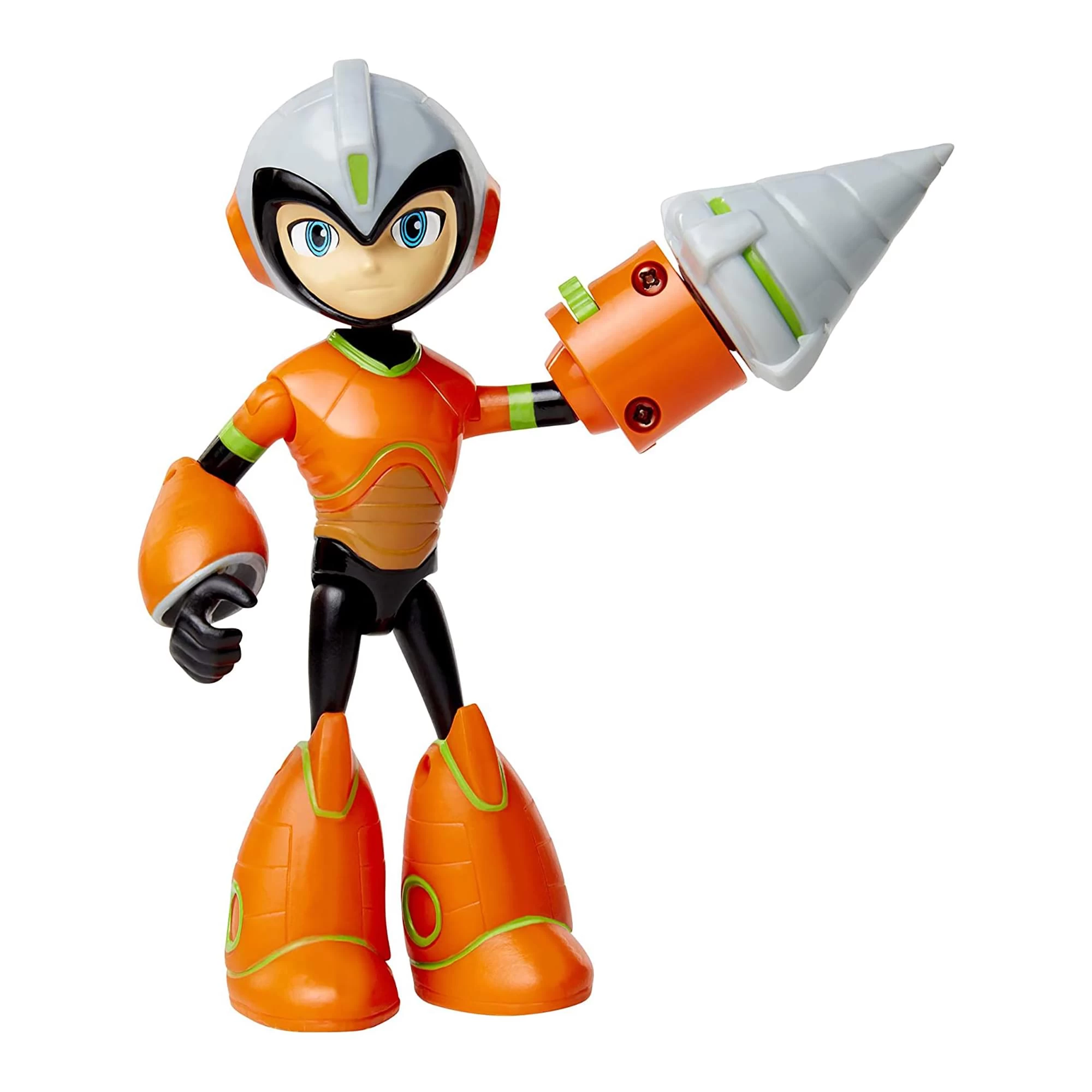 JAKKS PACIFIC Mega Man Fully Charged 7 Inch Action Figure | Drill Man 3 JAKKS PACIFIC Mega Man Fully Charged 7 Inch Action Figure | Drill Man