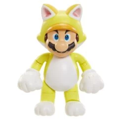 JAKKS PACIFIC World Of Nintendo 4" Figure: Cat Mario