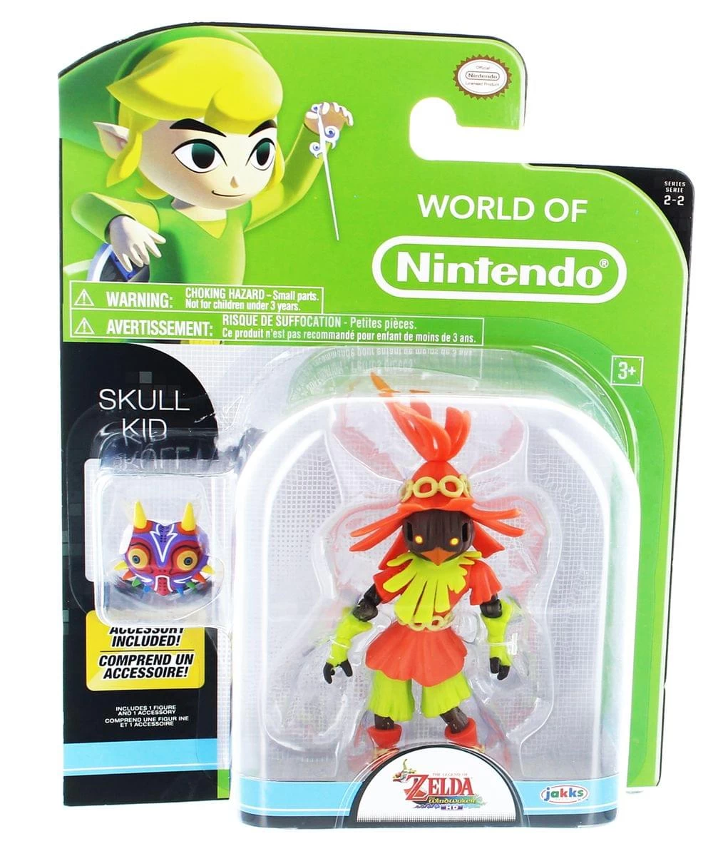 JAKKS PACIFIC World Of Nintendo 4" Figure: Skull Kid W/ Mask 5 JAKKS PACIFIC World Of Nintendo 4" Figure: Skull Kid W/ Mask - Image 3