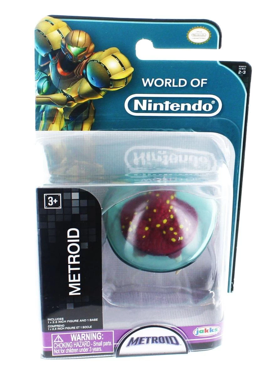 JAKKS PACIFIC World Of Nintendo 2.5" Mini Figure: Metroid 3 JAKKS PACIFIC World Of Nintendo 2.5" Mini Figure: Metroid