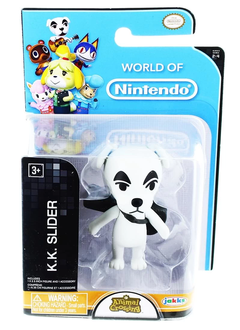 JAKKS PACIFIC World Of Nintendo 2.5" Mini Figure K.K. Slider 3 JAKKS PACIFIC World Of Nintendo 2.5" Mini Figure K.K. Slider