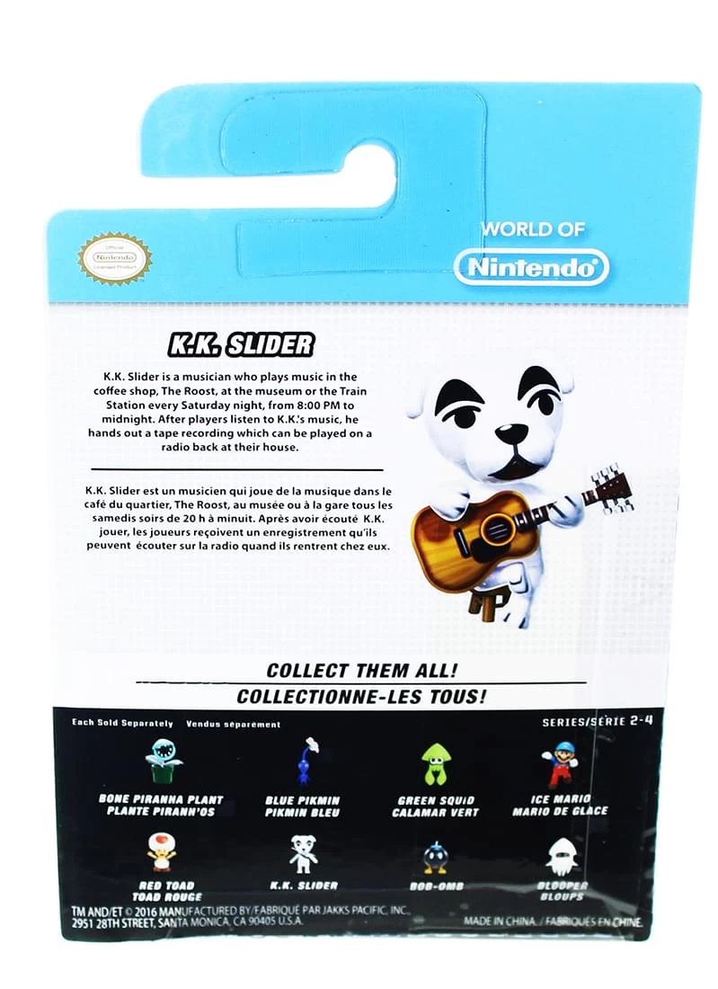 JAKKS PACIFIC World Of Nintendo 2.5" Mini Figure K.K. Slider 4 JAKKS PACIFIC World Of Nintendo 2.5" Mini Figure K.K. Slider - Image 2