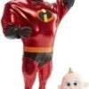 JAKKS PACIFIC The Incredibles 2 Mr.Incredible & Jack-Jack Action Figure Pack 2 JAKKS PACIFIC The Incredibles 2 Mr.Incredible & Jack-Jack Action Figure Pack -Boutique Toy Store JKP INCRDBLEJJ CA