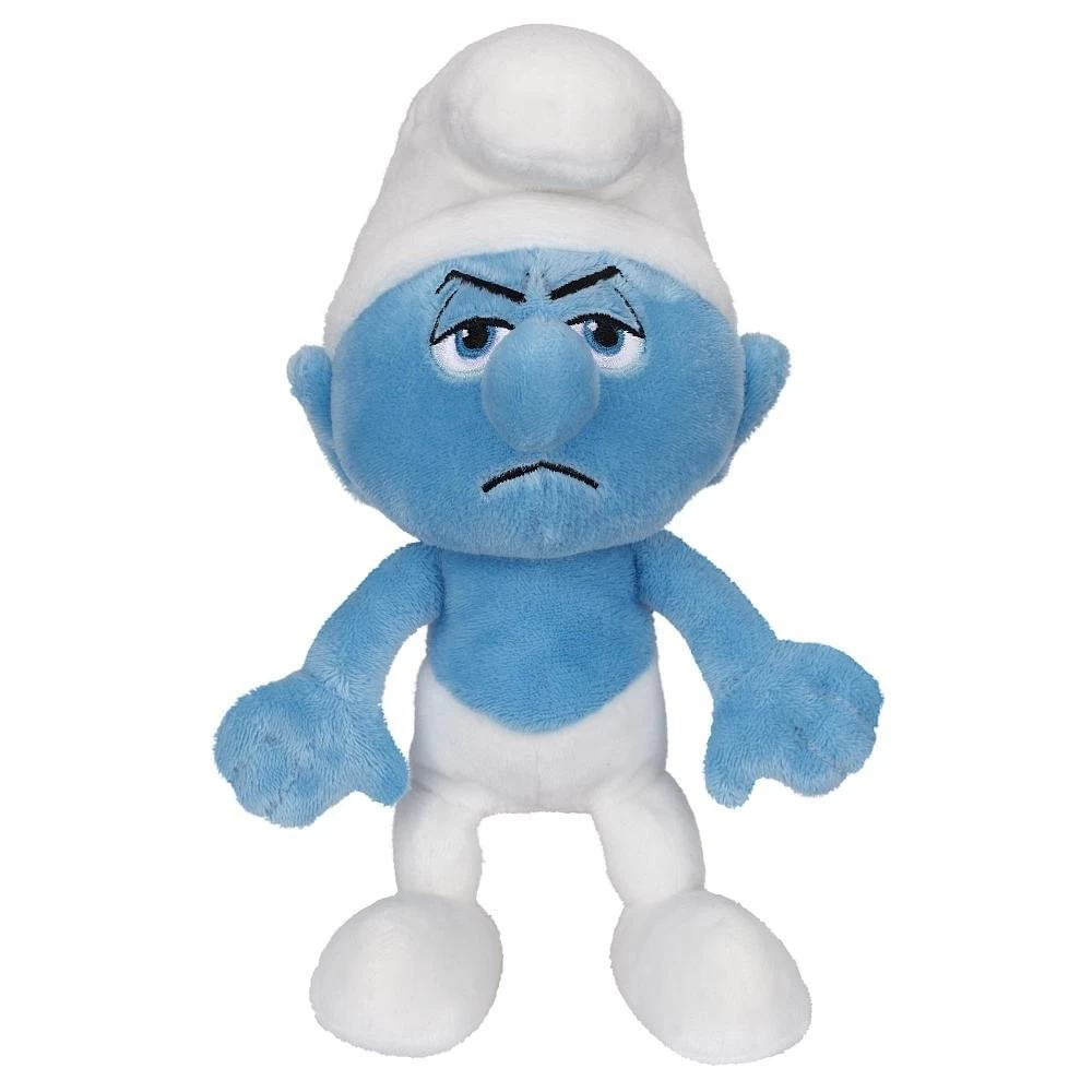JAKKS PACIFIC Smurfs Bean Bag Plush Wave 1 Grouchy 3 JAKKS PACIFIC Smurfs Bean Bag Plush Wave 1 Grouchy