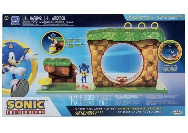 JAKKS PACIFIC Sonic The Hedgehog - Sonic The Hedgehog Green Hill 3 JAKKS PACIFIC Sonic The Hedgehog - Sonic The Hedgehog Green Hill