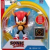 JAKKS PACIFIC Sonic The Hedgehog - 4" Mighty - Action Figure - W -Boutique Toy Store SH0694