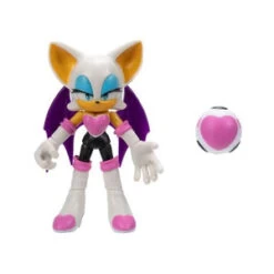 JAKKS PACIFIC Sonic The Hedgehog - Rouge With Heart Bomb - 4" - -Boutique Toy Store SH1221 1