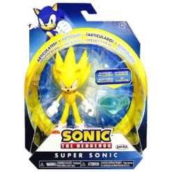 JAKKS PACIFIC Sonic The Hedgehog -Super Sonic With Chaos Emerald