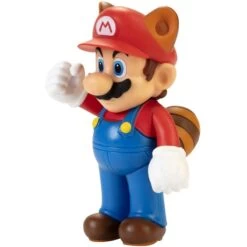 JAKKS PACIFIC World Of Nintendo 2.5" Figures - Raccoon Mario