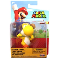 JAKKS PACIFIC World Of Nintendo 2.5" Figures - Yellow Yoshi