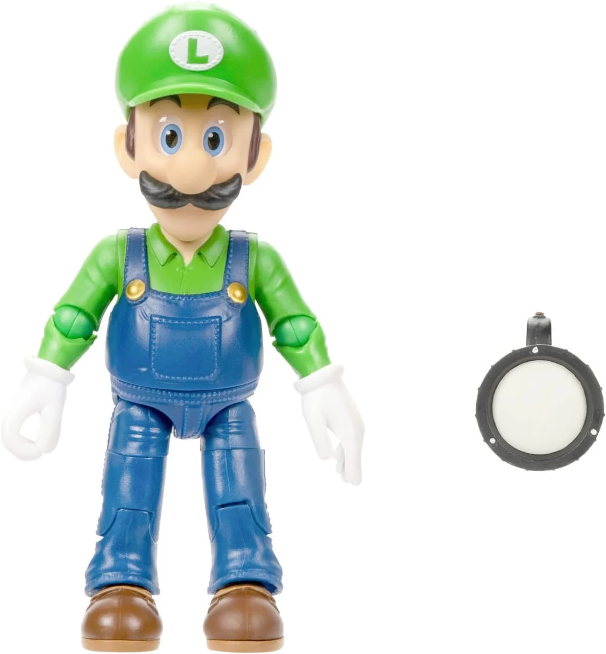 JAKKS PACIFIC The Super Mario Bros. Movie Luigi 5" Action Figure 5 JAKKS PACIFIC The Super Mario Bros. Movie Luigi 5" Action Figure - Image 3